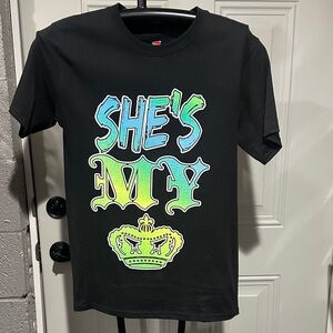 Black Graphic Kids T-Shirt